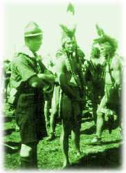 Vittorio Ghetti al Jamboree di Vogezeland-Olanda 1937