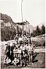 1953 RipTV7°-Campo della stella polare- Roccapietore-1°campo del TV7- CR-GinoPiazza-AE don Zanatta-dUgo in visita.jpg
