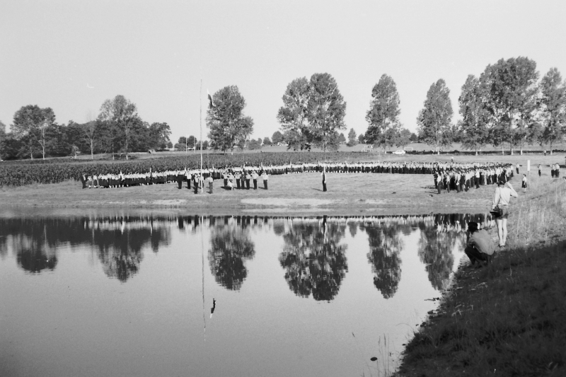1978d campo mobile internaz FSE pellegrinaggio a Lourdes - Notre-Dame-de-Garaison - cerimonia _3.jpg