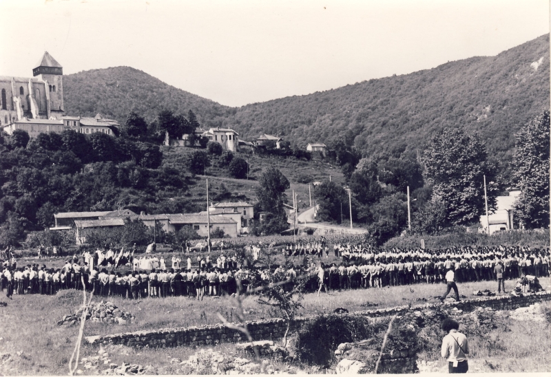 1978e campo mobile internaz FSE - Lourdes - s bertrand de comminges-apertura pellegrinaggio FSE.jpg