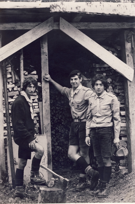 1981 Clan nuova strada - sPioX - campo mobile Falcade-val del Mis 7- buona azione a sagron del mis 1.jpg
