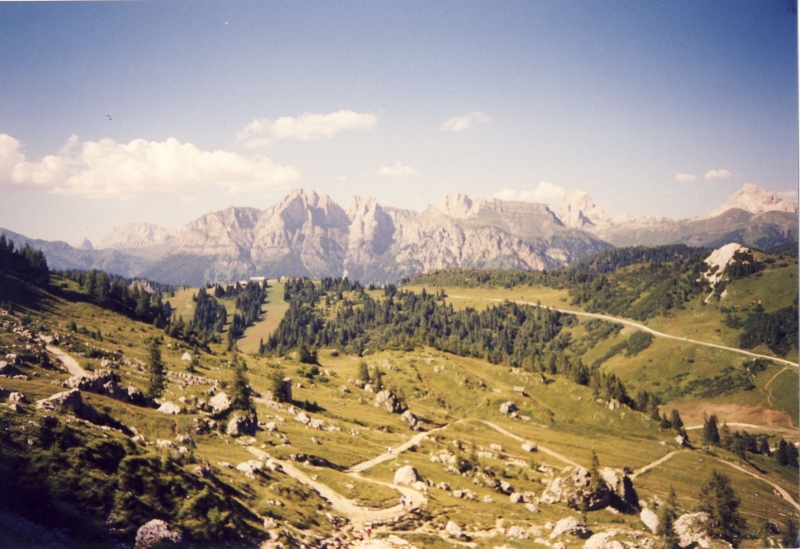 1998 Clan nuova strada sPioX-TV2°- campo mobile Pelmo-Civetta - percorso.jpg